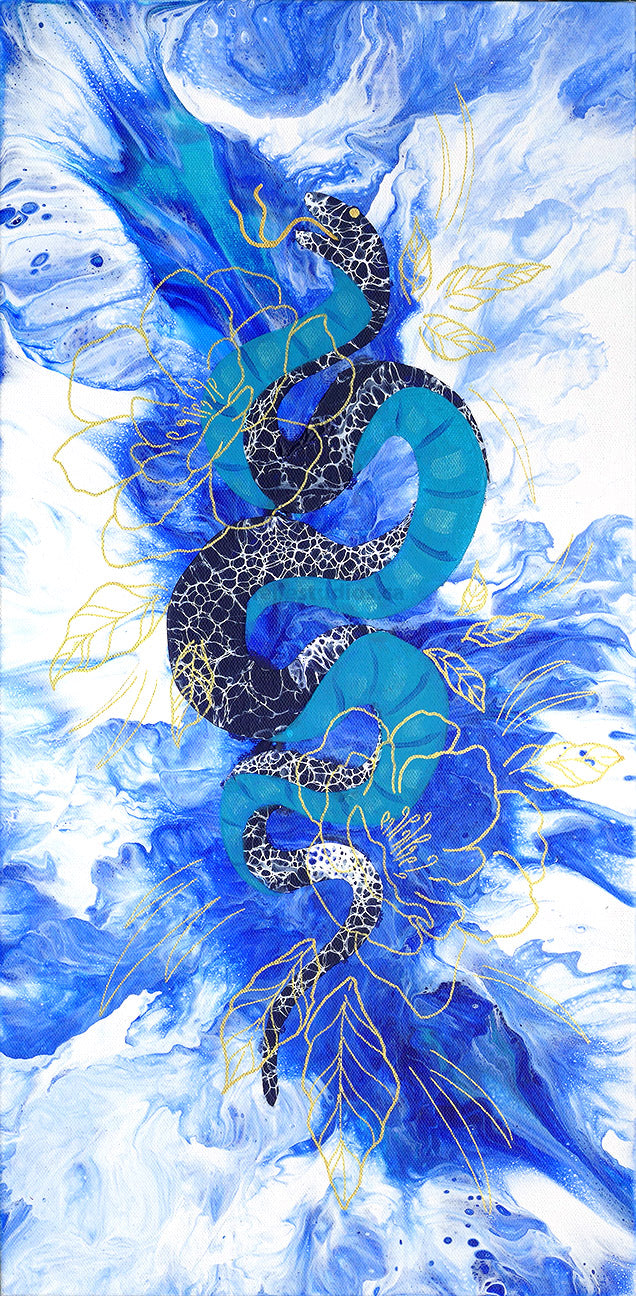 Blue Snake - Original