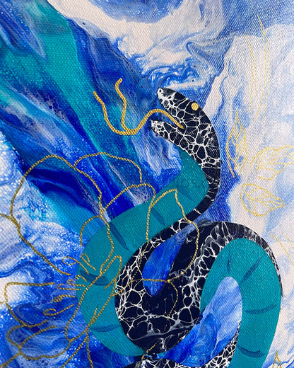 Blue Snake - Original