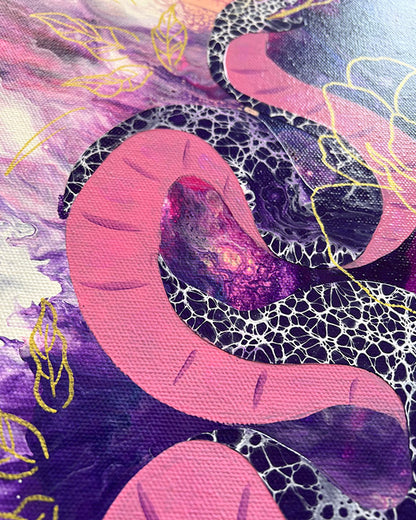 Purple Snake - Original
