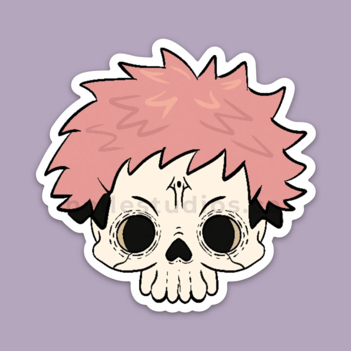 Chibi Yug Skull Sticker