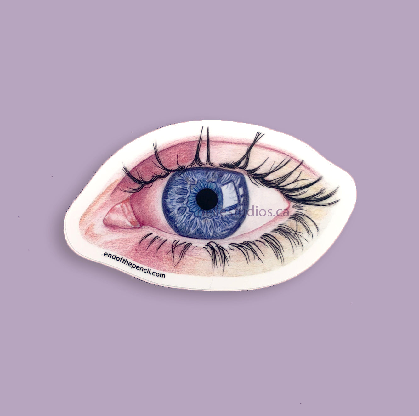 Blue Eye Vinyl Sticker