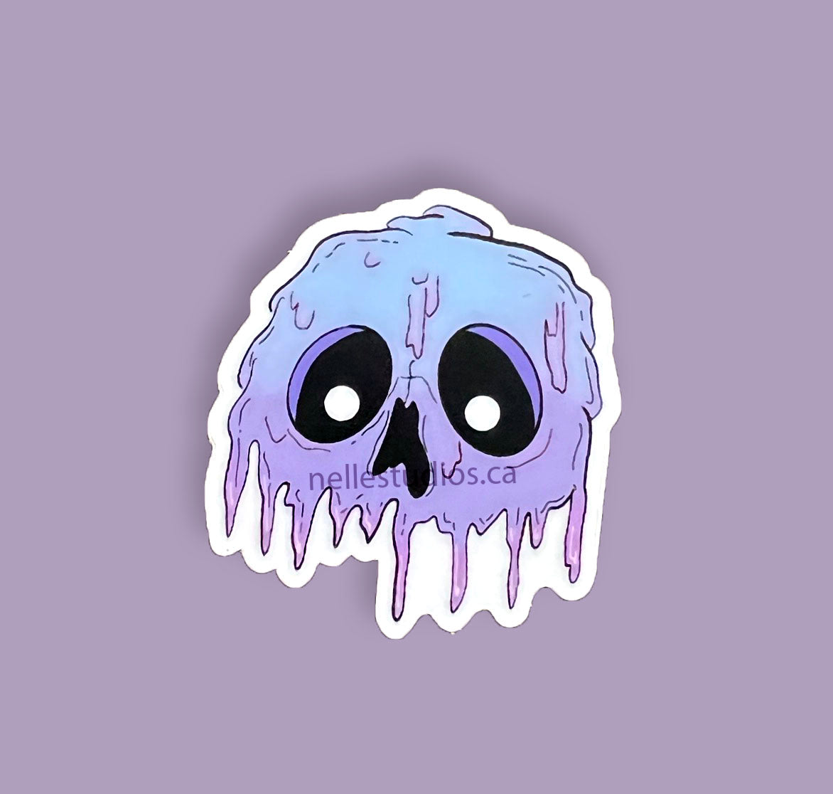 Blob Sticker - Skull